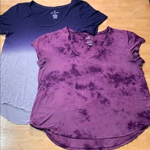 American Eagle Navy Soft/Sexy XL L Slub Fav shirt